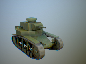 mc-1 ussr toon tank -big- 3D Model