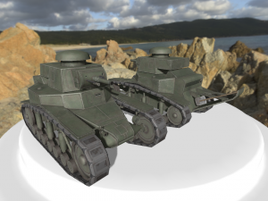 mc-1 ussr toon tank -big- 3D Model
