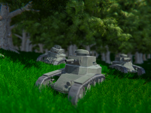 mc-1 ussr toon tank -big- 3D Model