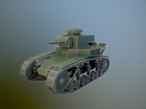 mc-1 ussr toon tank -big- 3D Model
