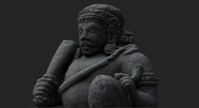 statua di Dwarapala Modello 3D .c4d .max .obj .3ds .fbx .stl .blend 