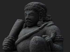 dwarapala statue 3D 모델