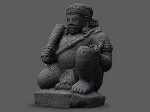 dwarapala statue 3D Model