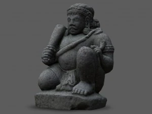 statua di Dwarapala Modello 3D