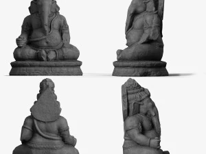 ganesha statue 3D Model