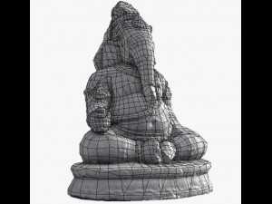 ganesha statue 3D Модель
