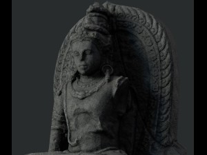 shiva statue 3D 모델