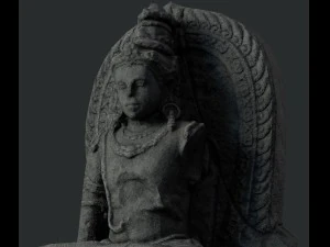 shiva statue 3D Model