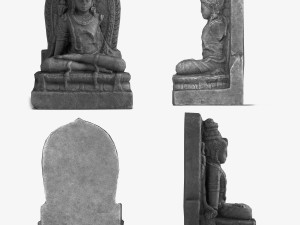 shiva statue 3D Model