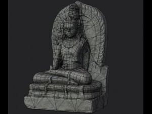 shiva statue 3D Model