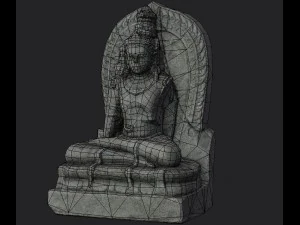 shiva statue 3D Model