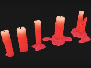candle pack Modello 3D