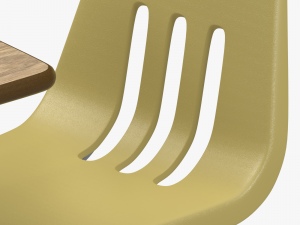 school desk 3D 模型