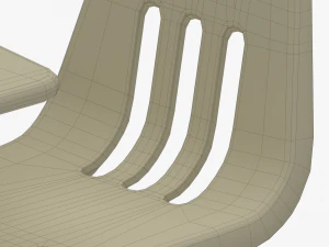 school desk 3D Model