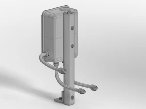 industrial power switch 3D Model