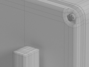 industrial power switch 3D Модель