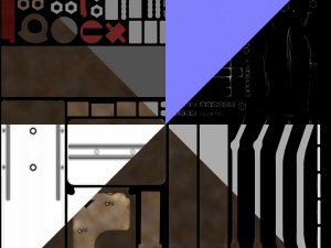 industrial power switch 3D Модель