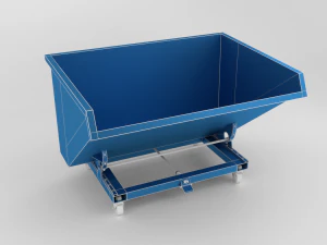 industrial waste skip 3D Model