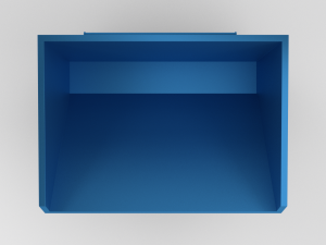 industrial waste skip Model 3D