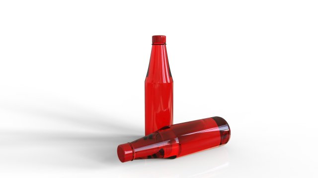 bottle Modèle 3D .c4d .max .obj .3ds .fbx .stl .blend