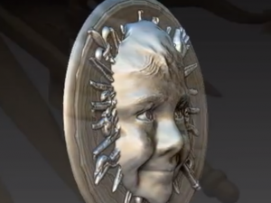 silver louis xiv palace of versailles 3D 프린트 모델