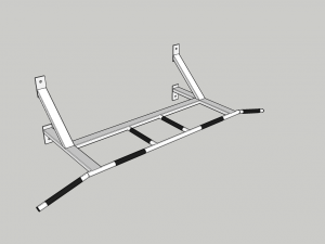 horizontal bar 3D मॉडल