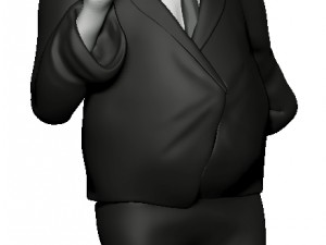 donald trump Modelo 3D