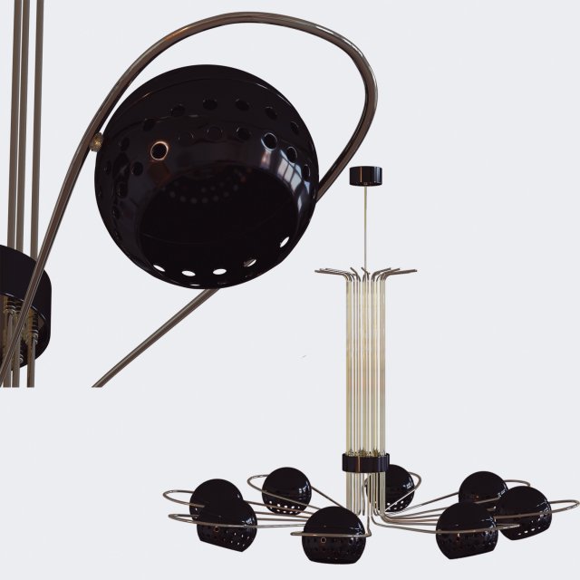 neil suspension light by delightfull Modelo 3D .c4d .max .obj .3ds .fbx .stl .blend 