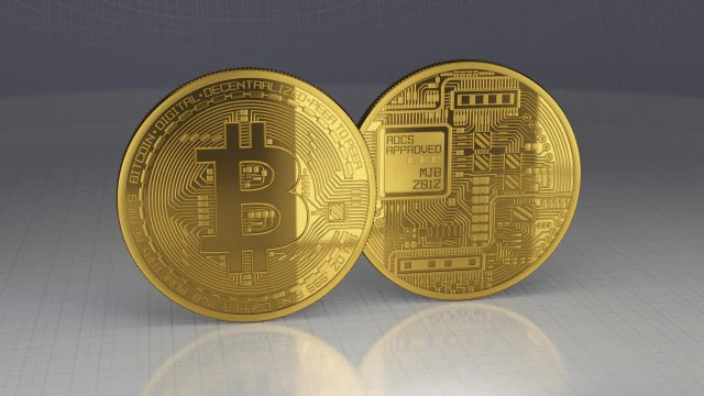 bitcoin - real 3D Model .c4d .max .obj .3ds .fbx .stl .blend 