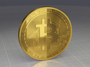 bitcoin - real 3D Model