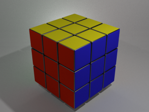 rubiks cube 3D मॉडल