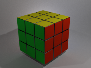 rubiks cube 3D Model