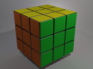 rubiks cube 3D Model
