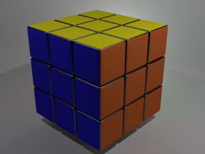 rubiks cube 3D Model