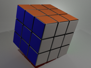 rubiks cube 3D Model