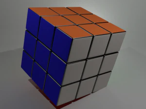 rubiks cube 3D Model