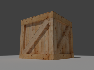 crate 3D-Modell
