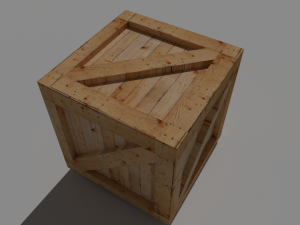 crate 3D-Modell