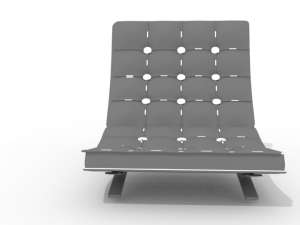 leather chair 3D Model