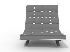 leather chair 3D Model