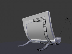leather chair 3D Model