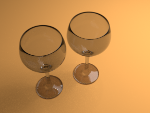 wine glass 3D Model