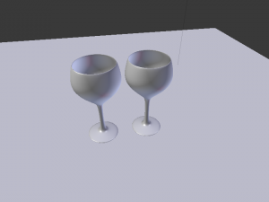 wine glass 3D 모델