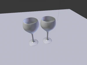 wine glass 3D Model