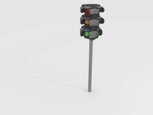 traffic lights 3D Model