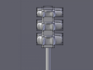 traffic lights 3D Model