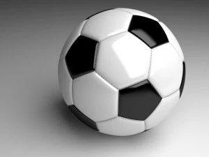 piłka nożna Model 3D