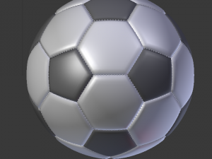 soccer ball Modelo 3D