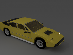 lamborghini urraco Modèle 3D