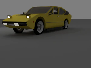 lamborghini urraco 3D Model